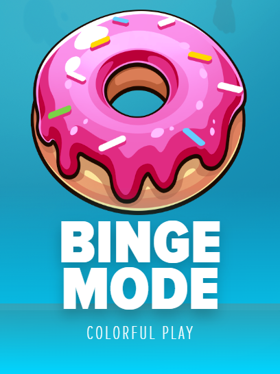 Обложка игры Binge Mode в каталоге Stake